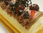 焼き栗ロール